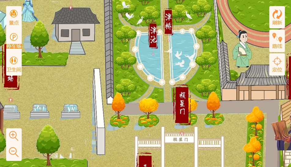 东海手绘地图景区语音讲解导览系统：智慧景区建设的基石